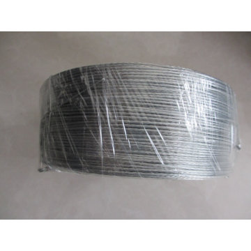 Hot dipped galvanized twisted wire